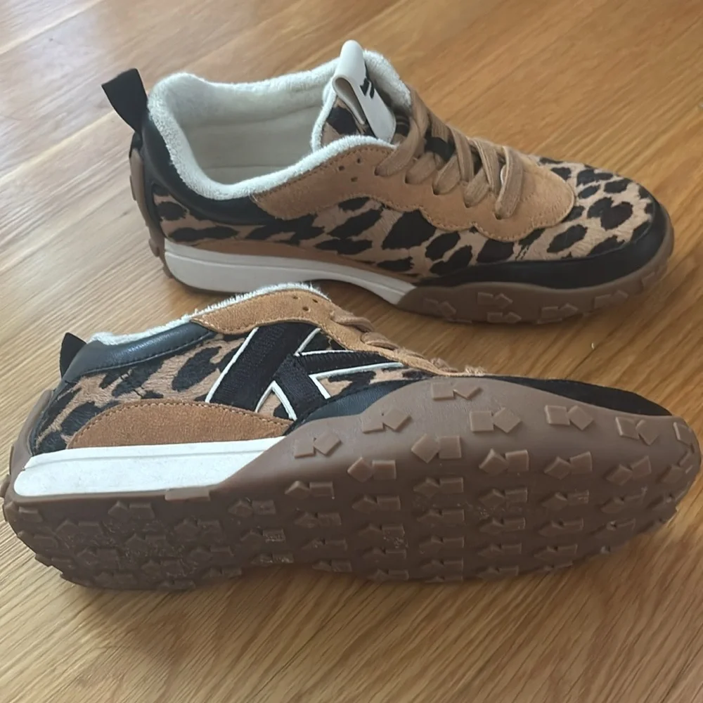 “K as in Kate” Kate spade ♠️ leopard calf hair sneakers
